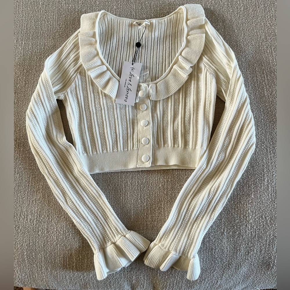 For love and lemons Camila crop top